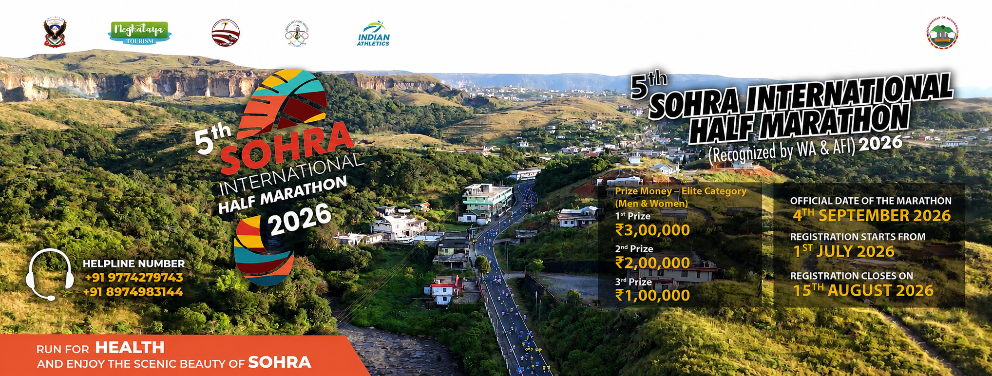 5<sup>th</sup> SOHRA INTERNATIONAL HALF MARATHON 2026